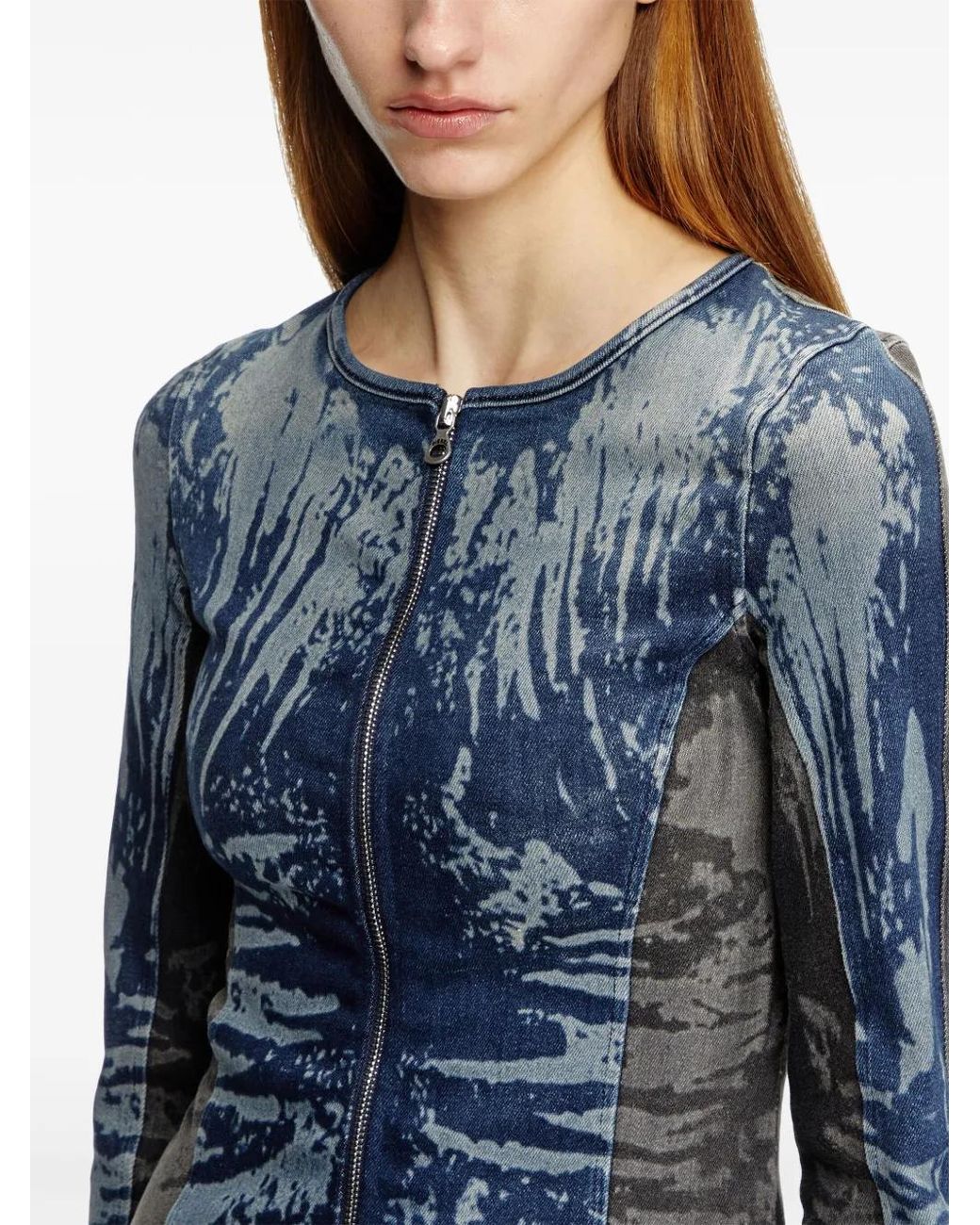 DIESEL Blue Gary Top