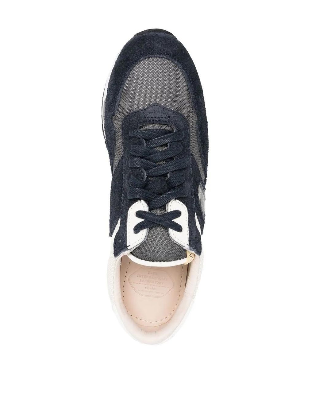 Visvim Blue Low-Top Lace-Up Sneakers for men