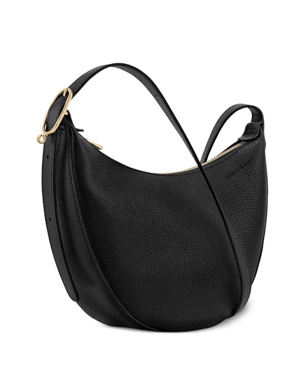 Longchamp Black Le Foulonné S Crossbody Bag