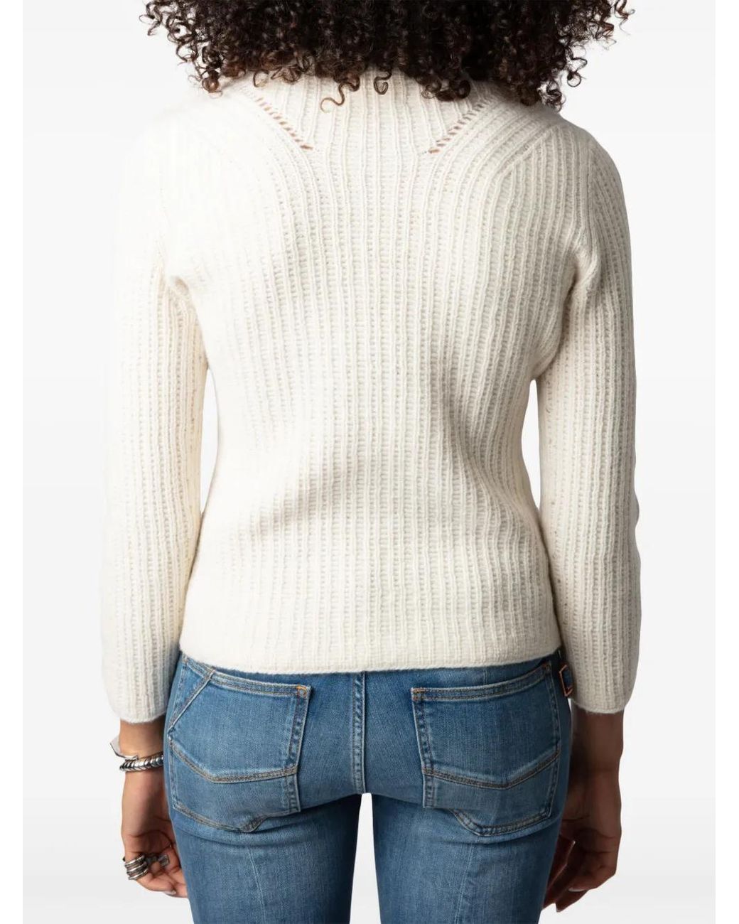 Zadig & Voltaire White Sulky Jumper