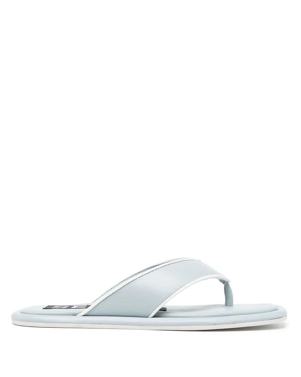 Senso White Issac Thong-Strap Sandals
