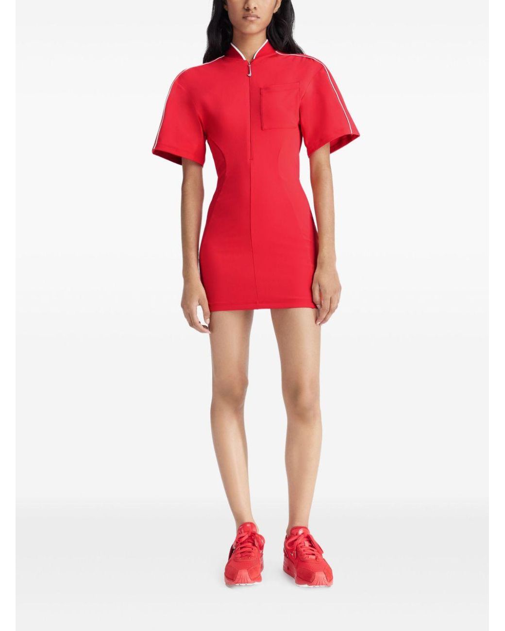 Jacquemus X Nike T shirt Dress in Red Lyst