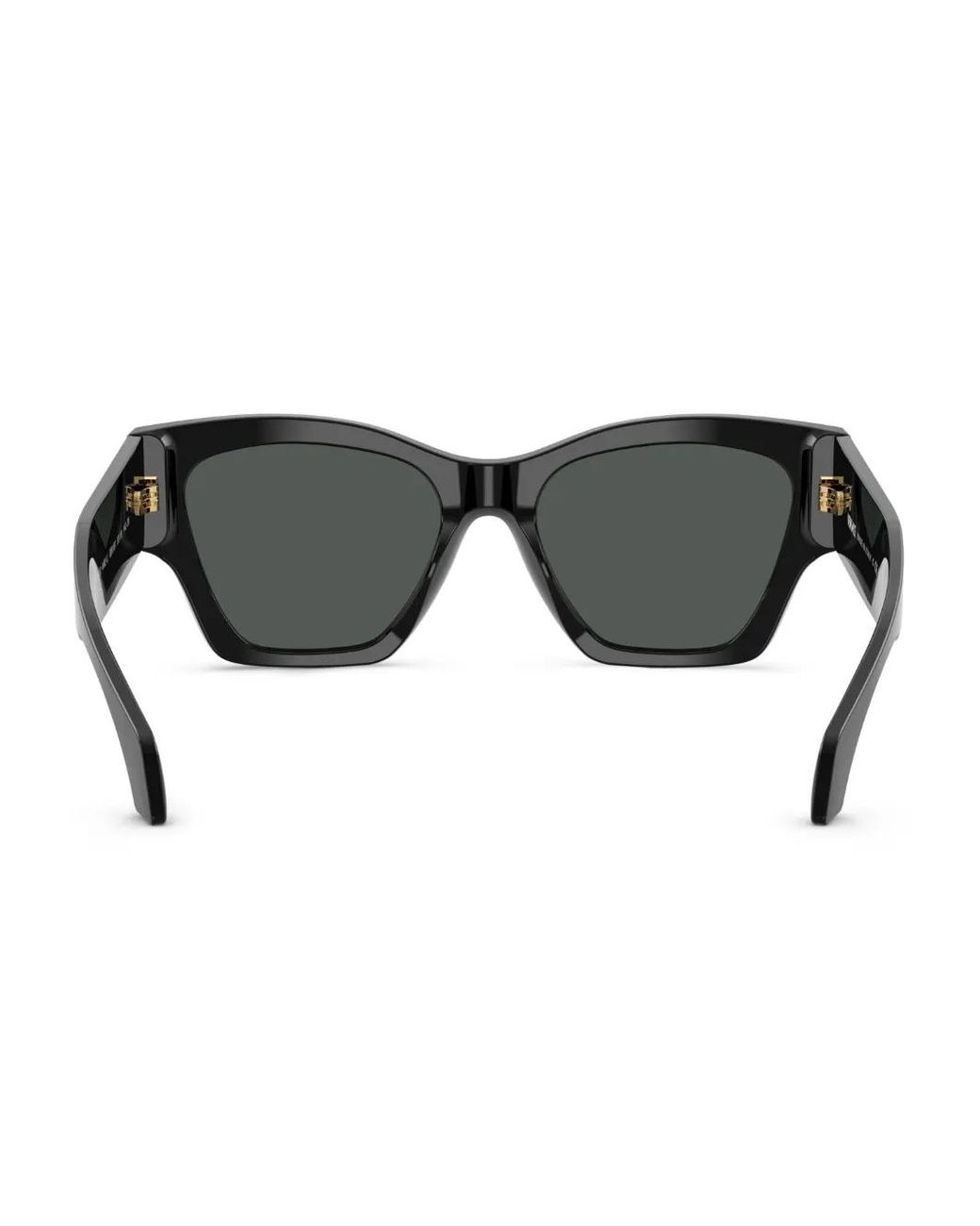 Versace Zonnebril Met Logoprint in het Black