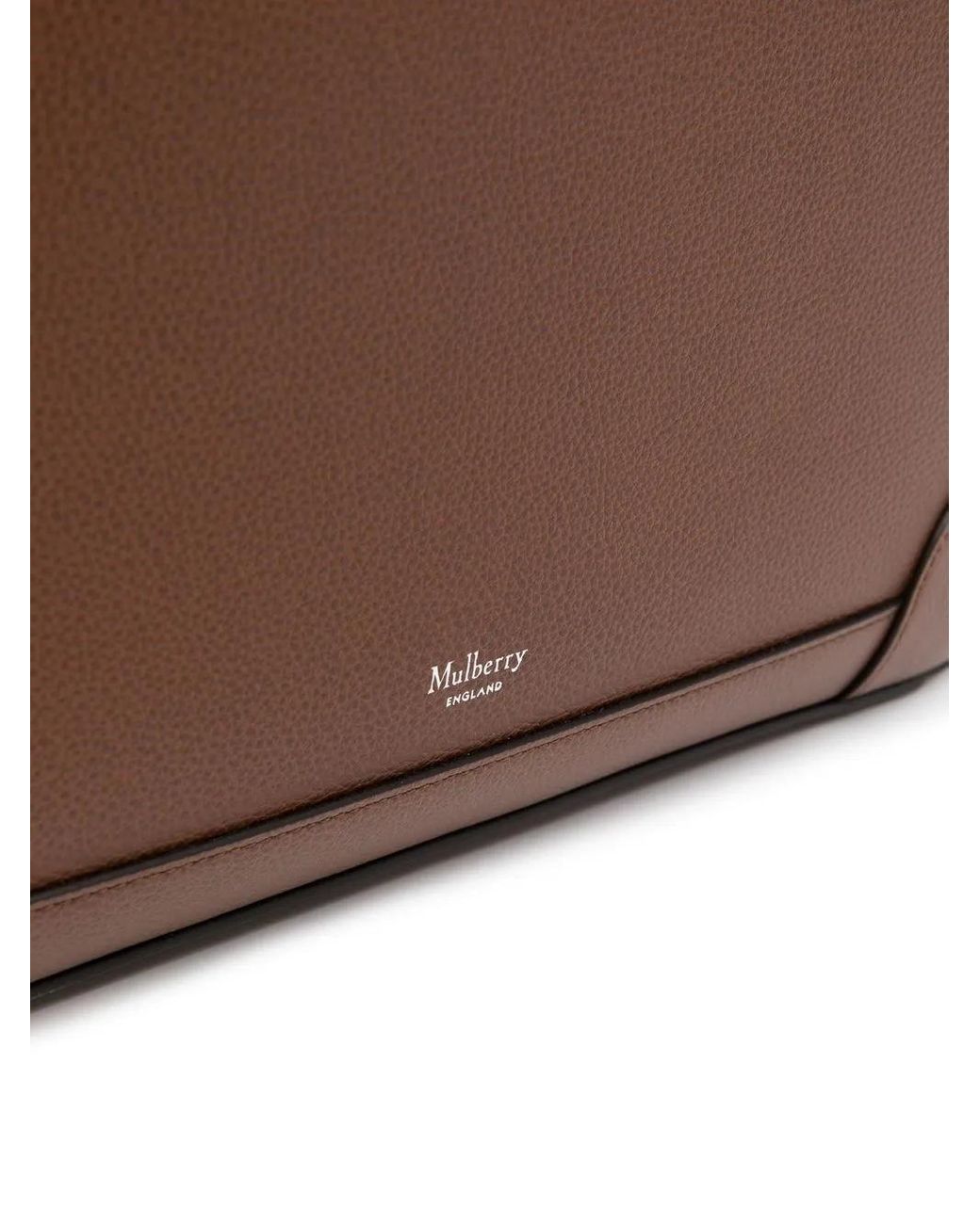 Mulberry Brown Belgrave Leather Document Bag for men