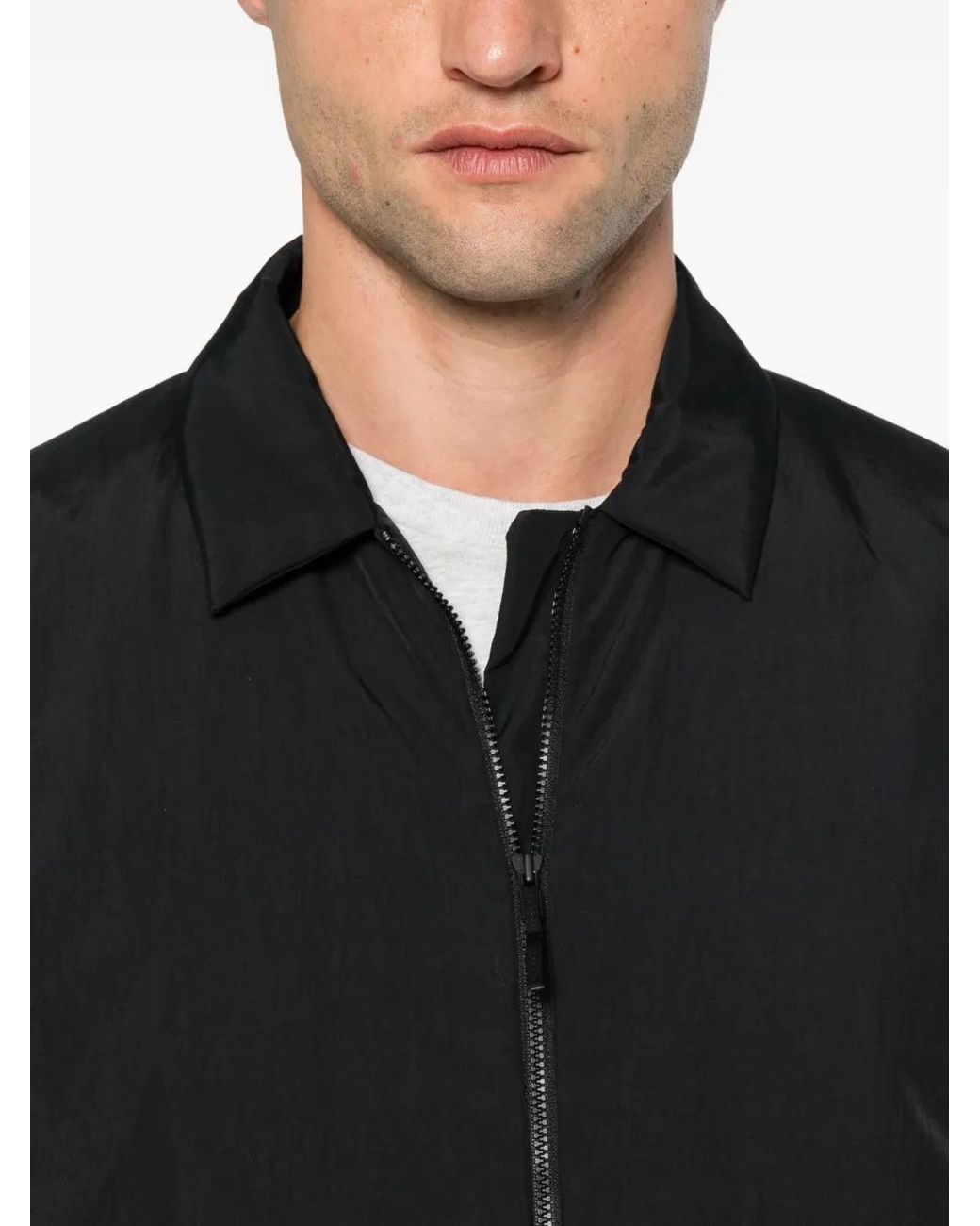 Veilance Black Corva Zip-Up Insulated Jacket for men