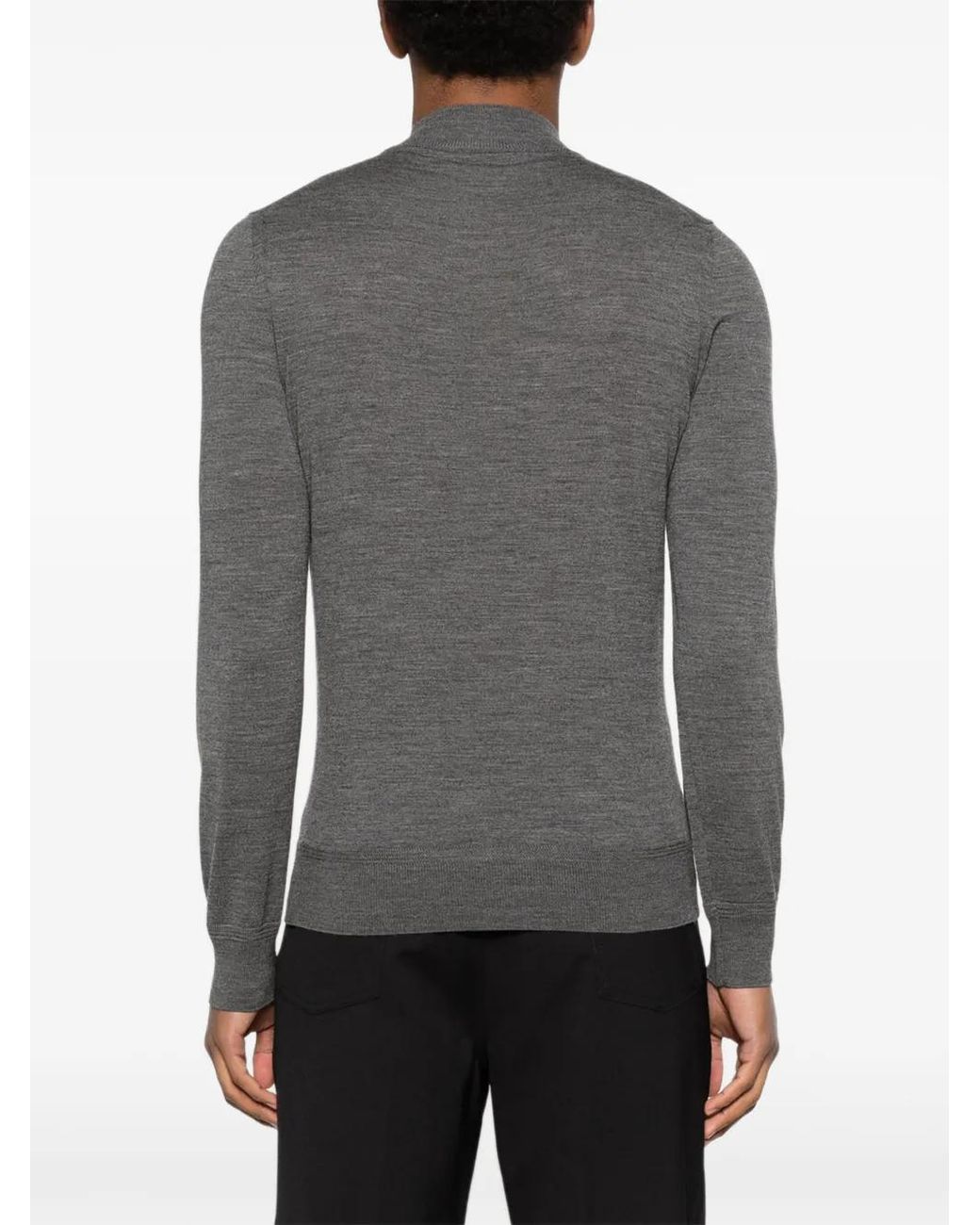 Top Con Efecto De Mezcla Tom Ford de hombre de color Gray