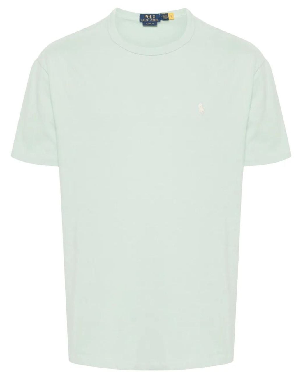 Polo Ralph Lauren Green Polo-Pony-Motif Cotton T-Shirt for men