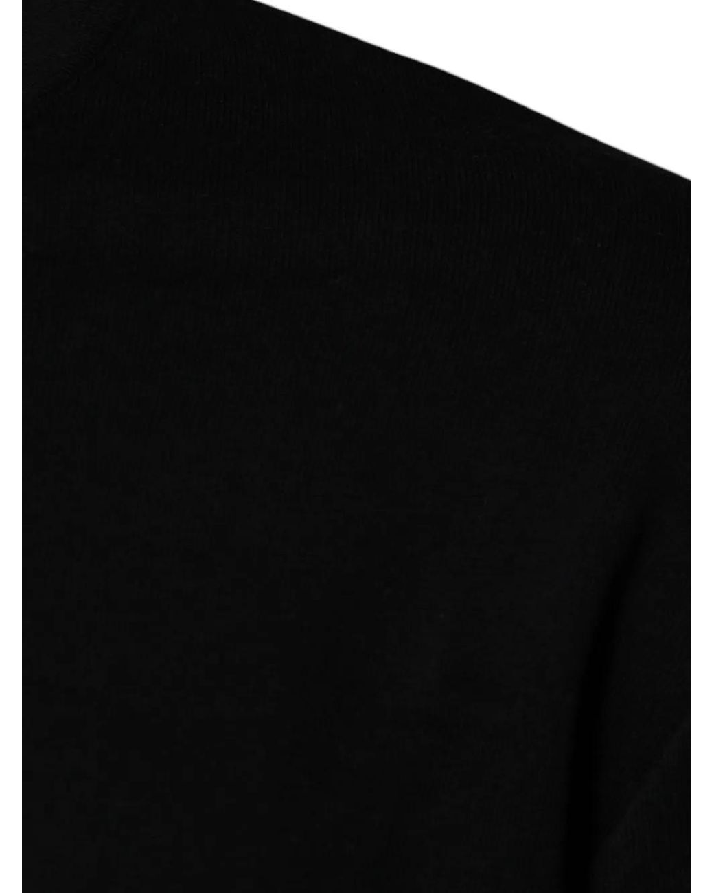 Versace Black Sweat À Motif Méduse Brodé for men