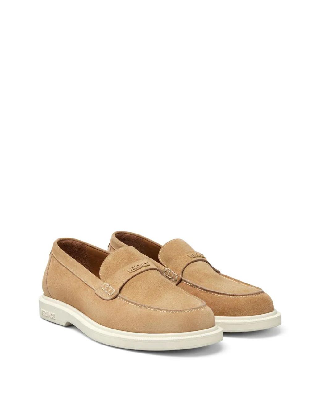 Versace Natural Giuliano Loafers for men