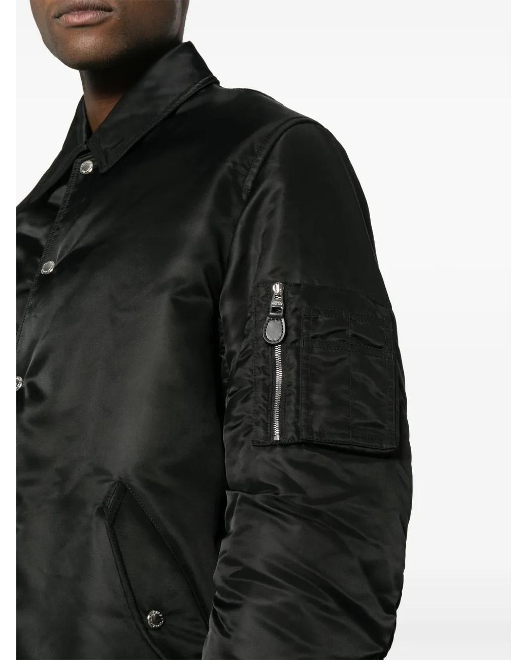 McQueen Black Coach Jacket for men