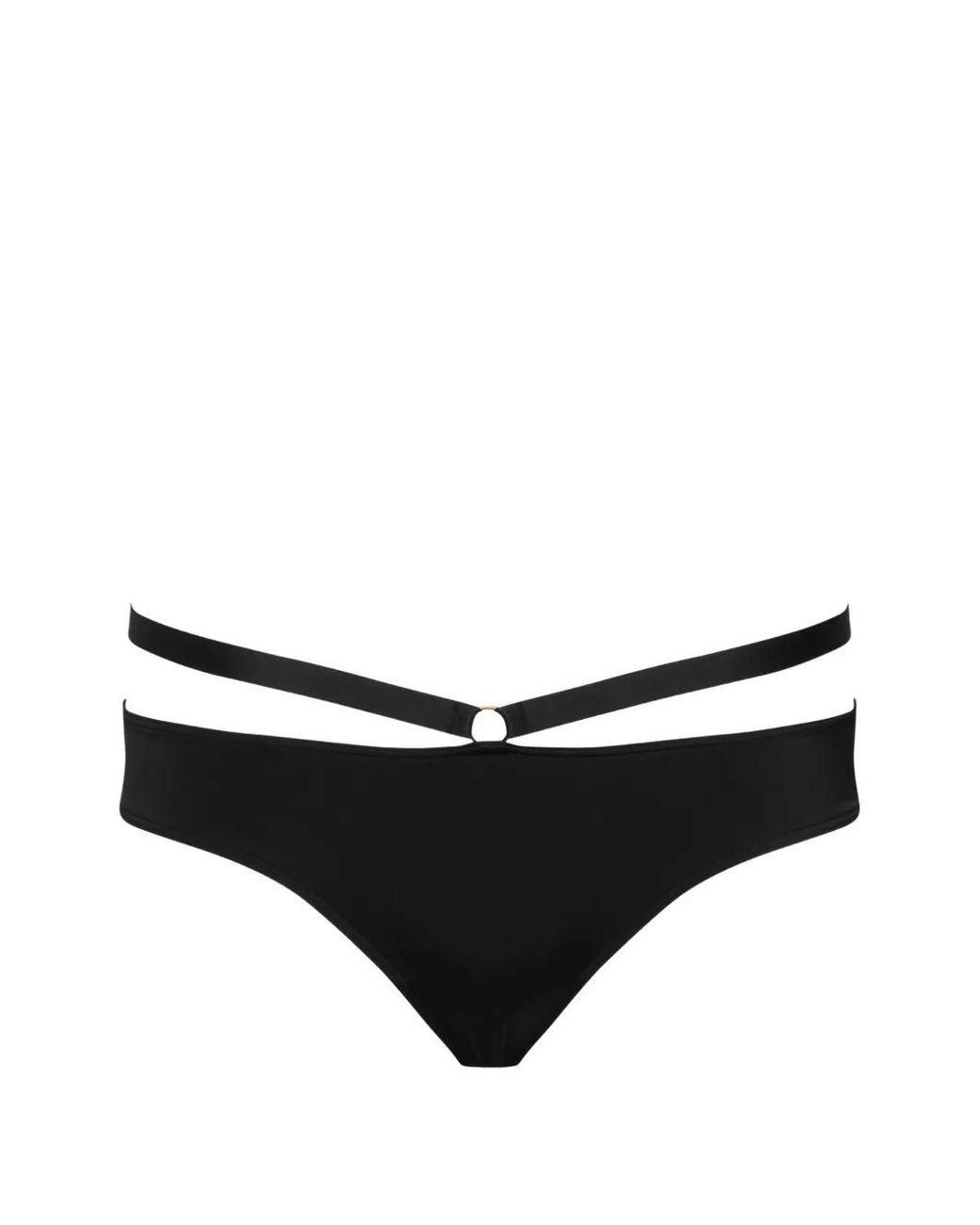 Maison Close Fatale Bikinislip in het Black