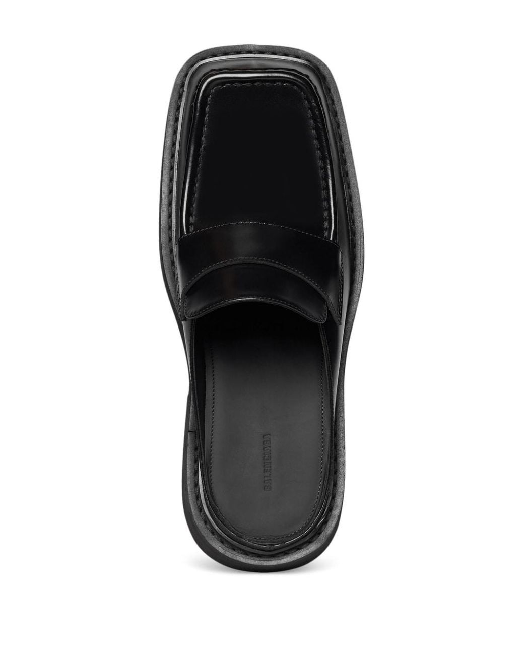 Balenciaga Inspector 40mm Leather Mules in Black for Men | Lyst Canada