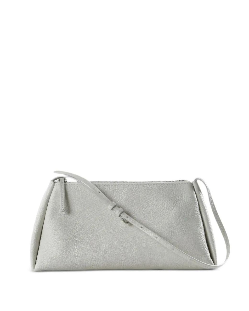 Calvin Klein Gray Aurelis Slouchy Shape Clutch Bag