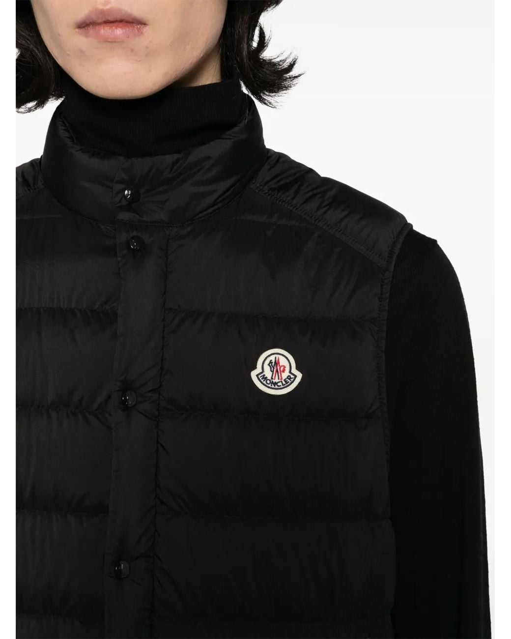 Chaleco Barthe Moncler de hombre de color Black