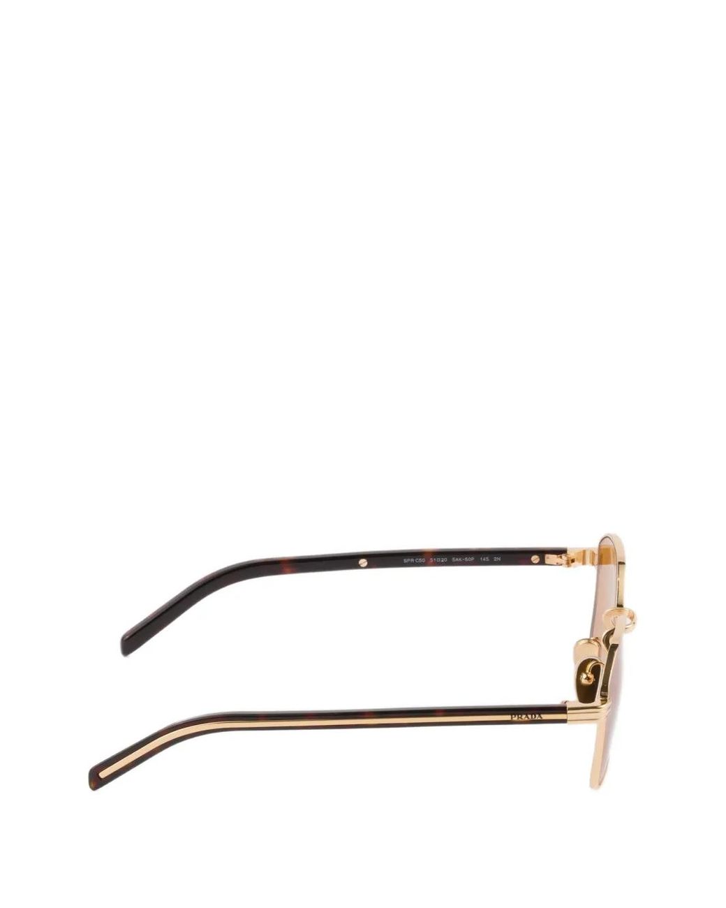 Prada Natural Square-Frame Sunglasses for men