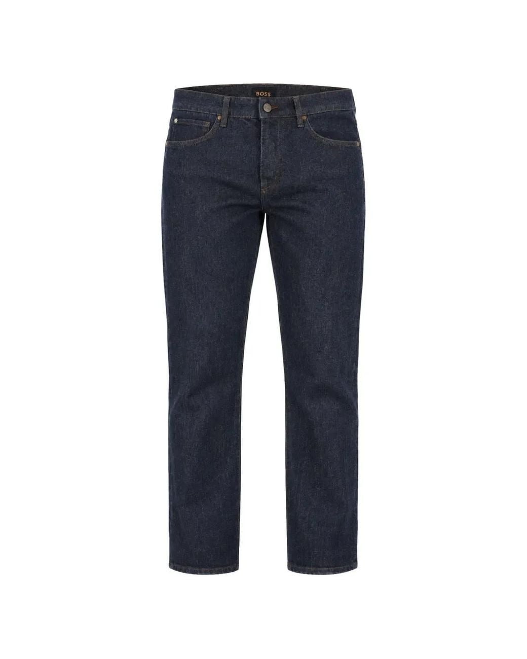 Vaqueros Rectos Stretch Boss de hombre de color Blue