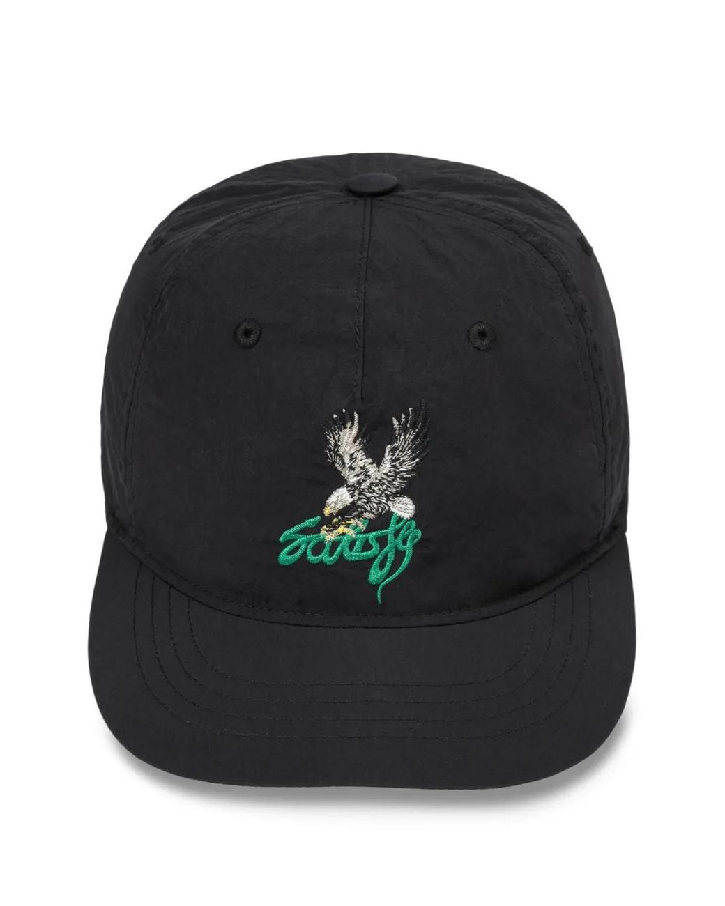 Satisfy Black Casquette Flitesilk À Broderies Aigle for men