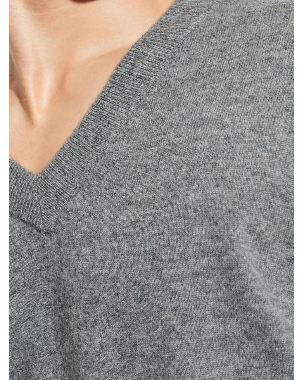 Jersey Con Cuello En V Entire studios de color Gray