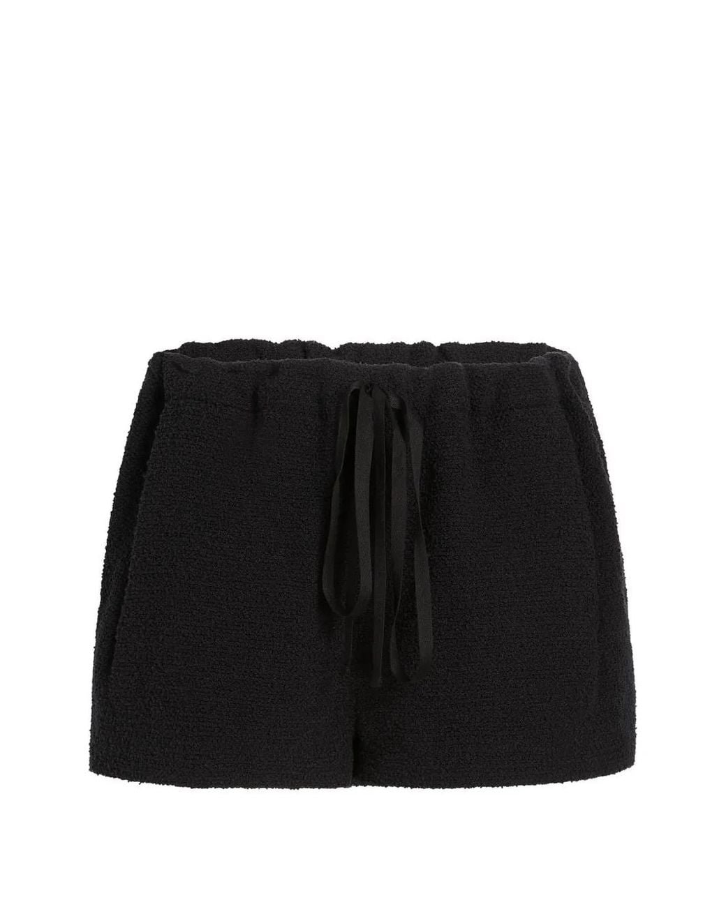 Khaite Black Robbie Shorts