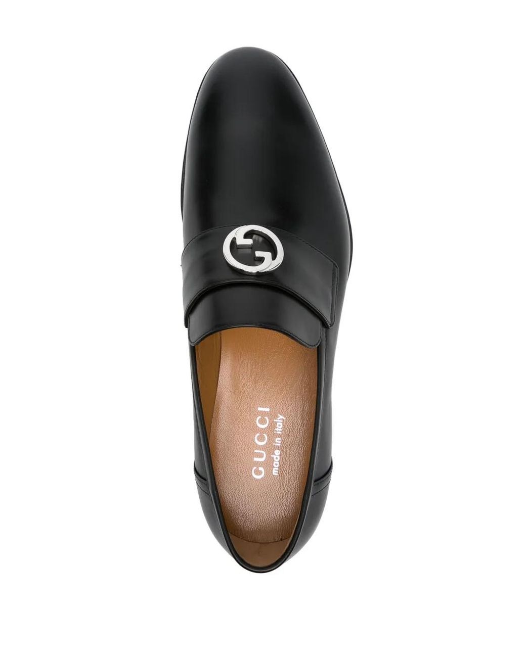 Gucci Black Interlocking G Loafer for men