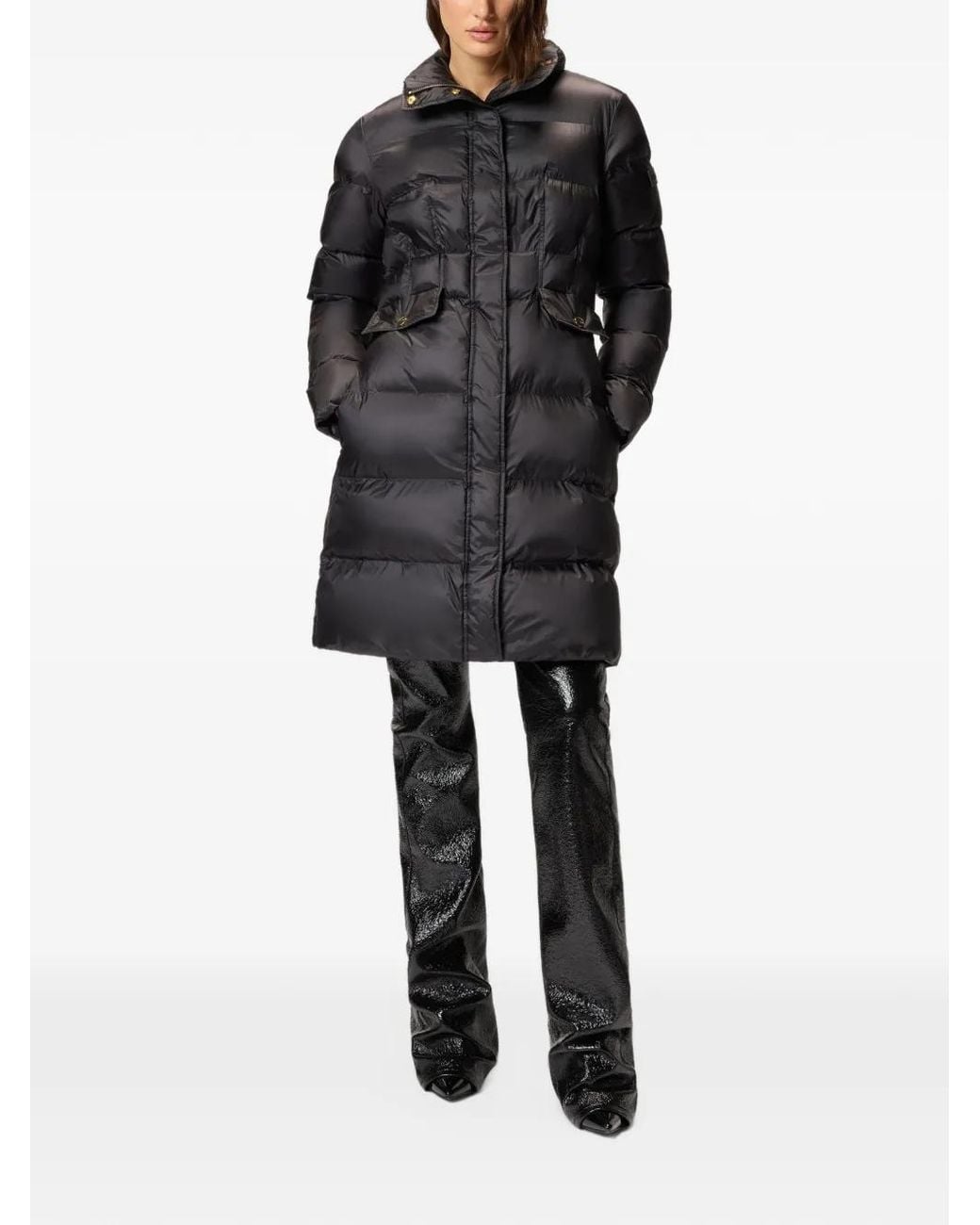 Pinko Black Usoa Padded Coat
