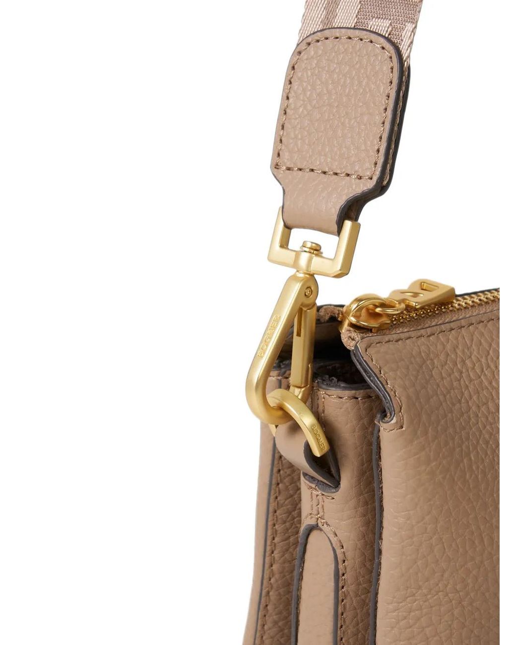 Bogner Brown Wallis Taja Leather Shoulder Bag