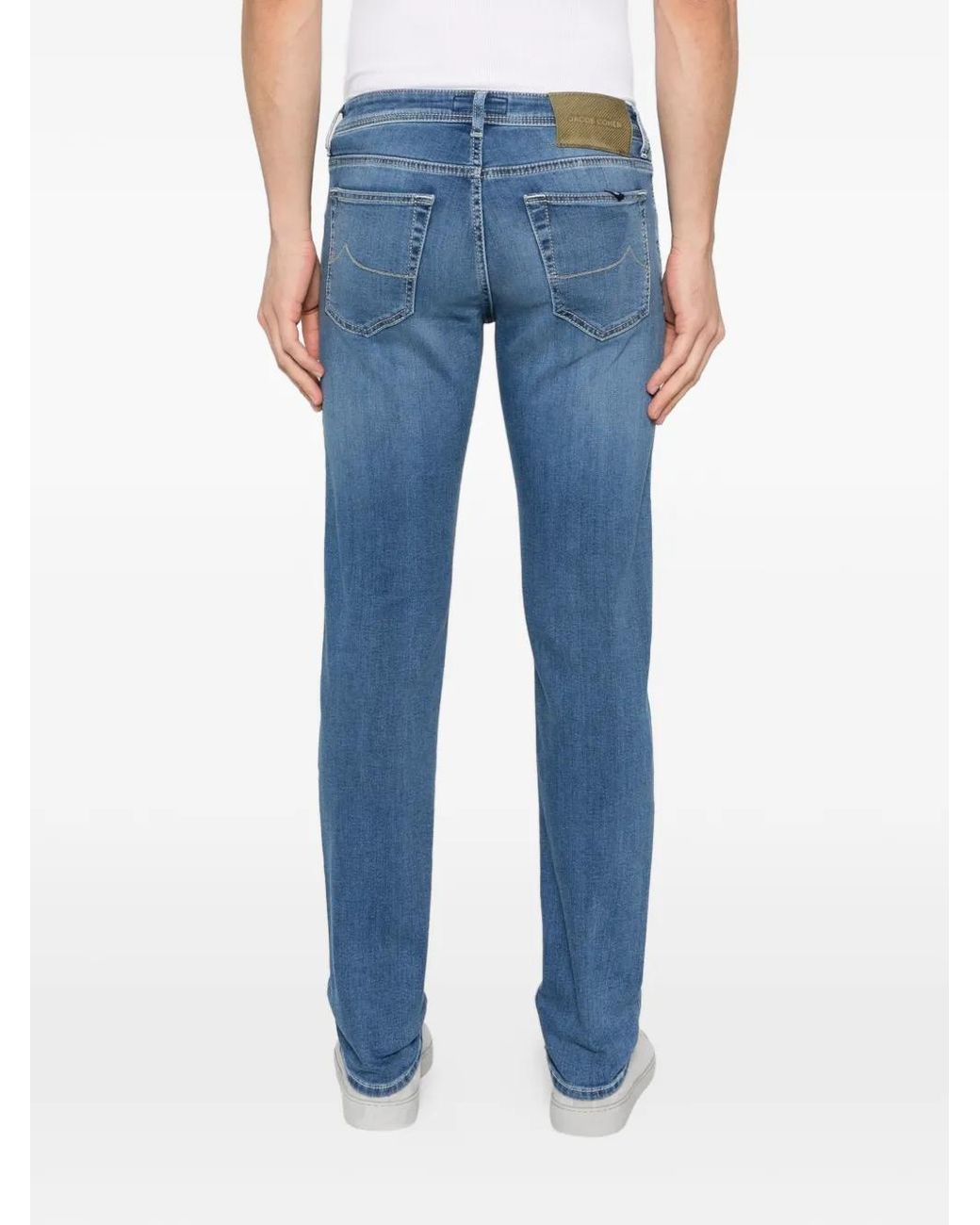 Jacob Cohen Blue Super Slim Fit Denim Jeans for men