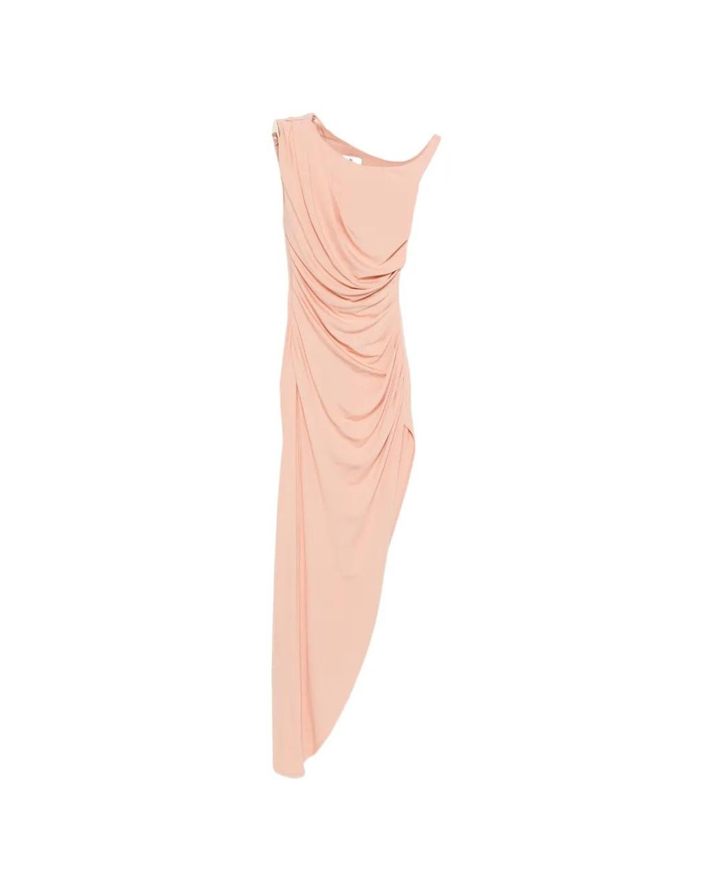 Elisabetta Franchi White Dresses Nude