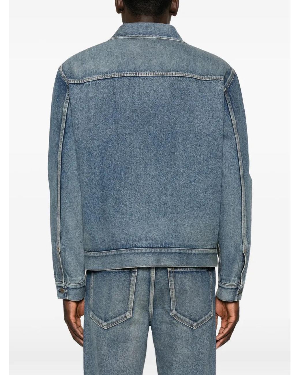 The Row Blue Mendo Jacket for men