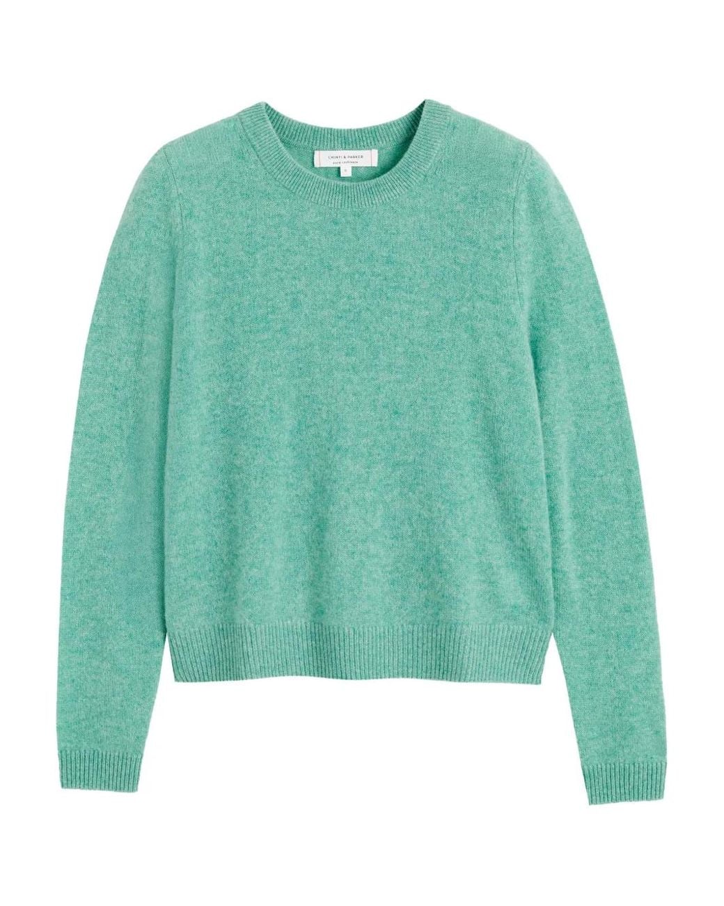 Chinti & Parker Green Cashmere Sweater