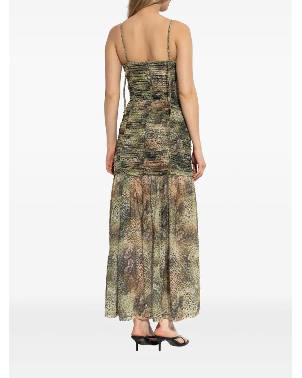 Gestuz Natural Snira Maxi Dress