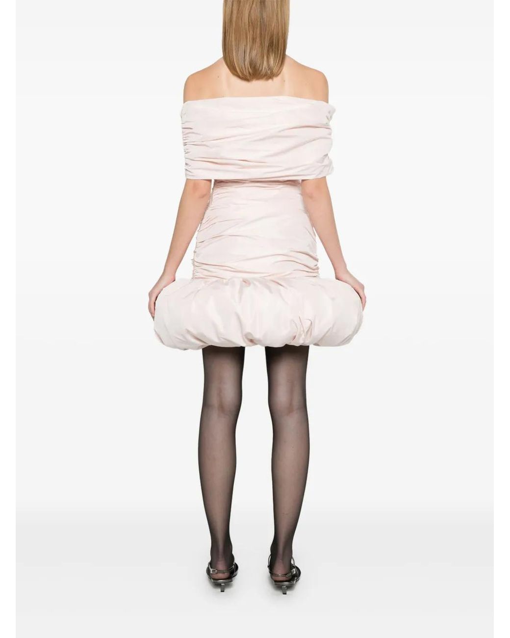 Coperni Natural Ufo Mini Dress