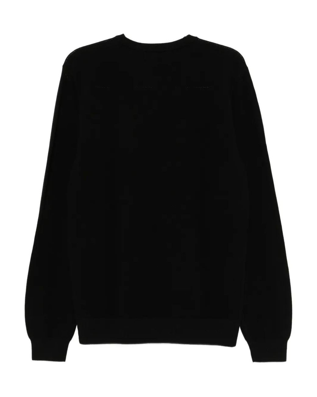 Fred Perry Black Piqué-Stitched Top for men