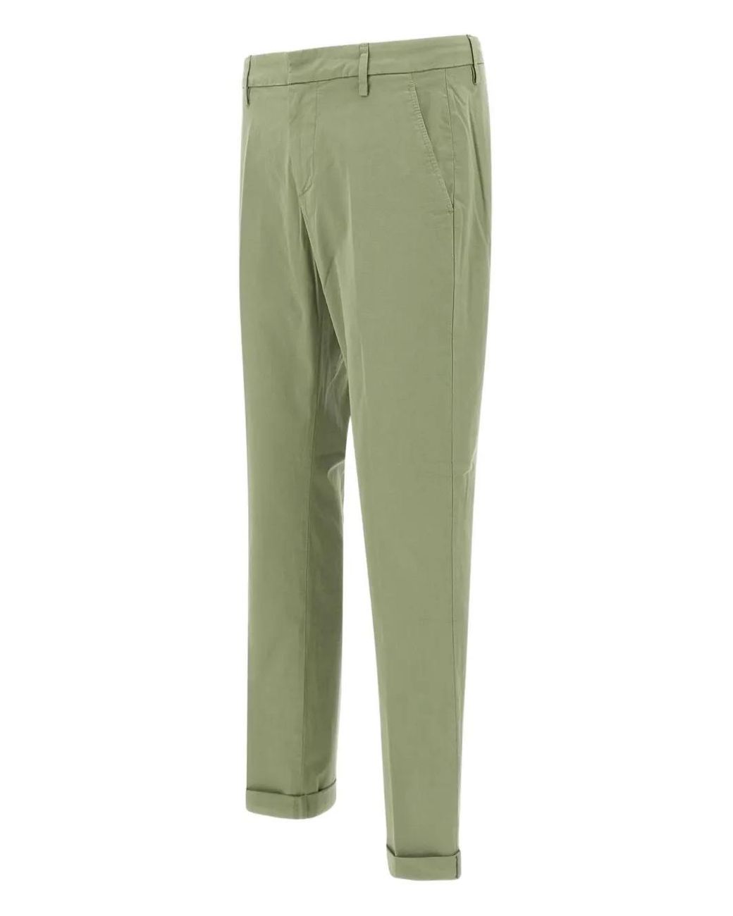 Dondup Green Gaubert Trousers for men