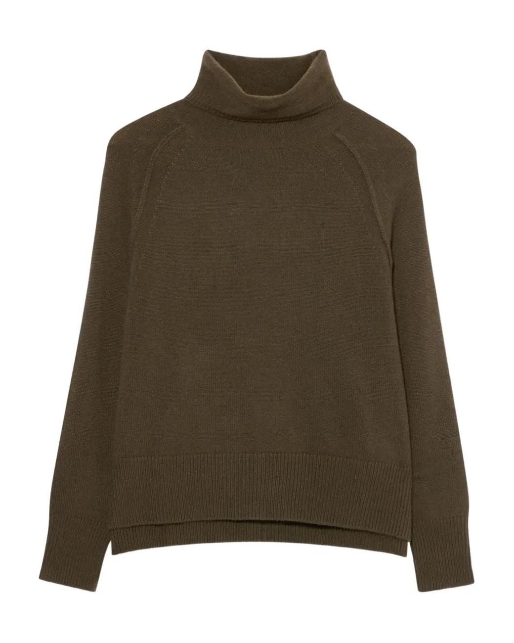 Brooks Brothers Green Turtleneck Cashmere Sweater for men