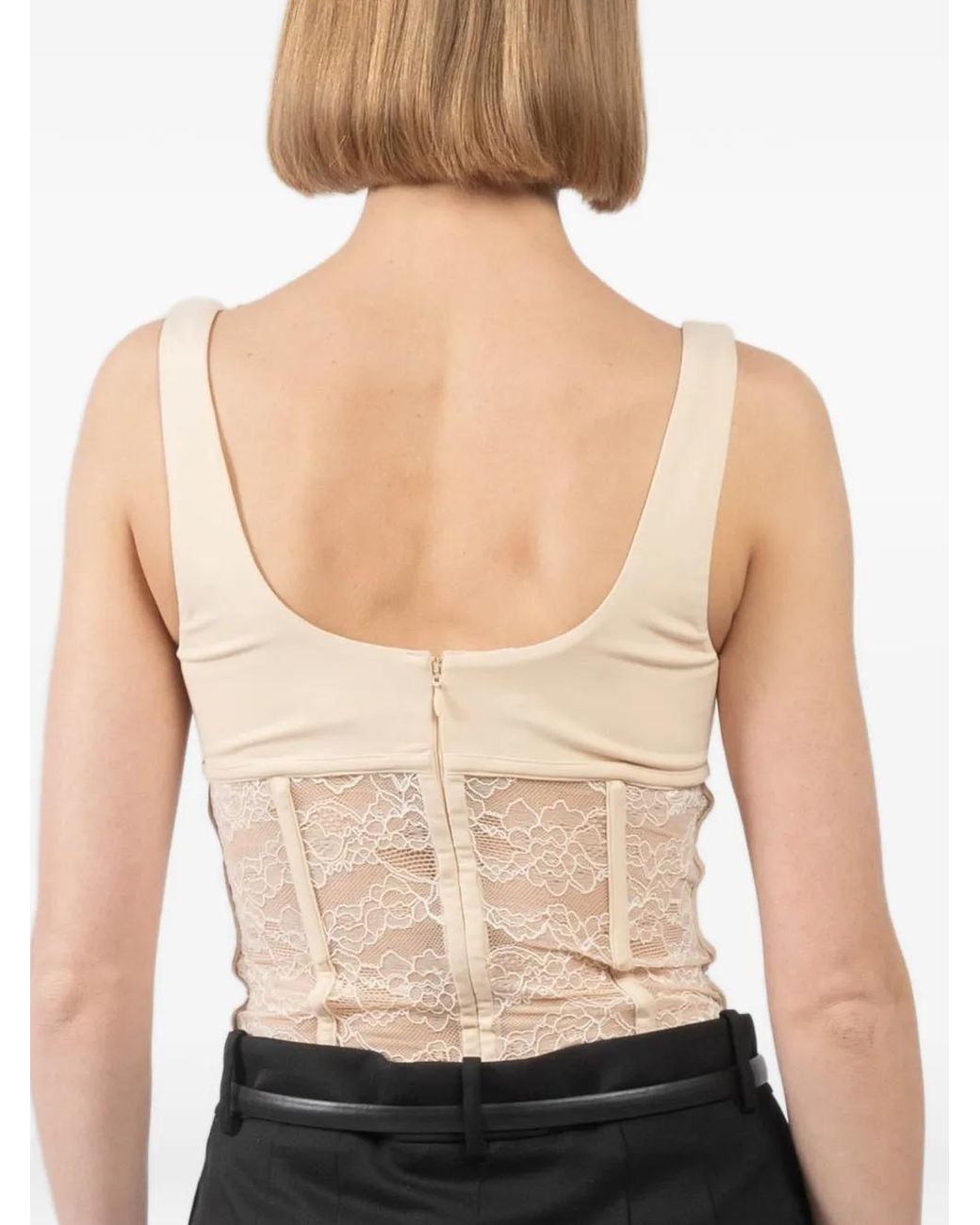 Cami NYC Black Lace Panel All