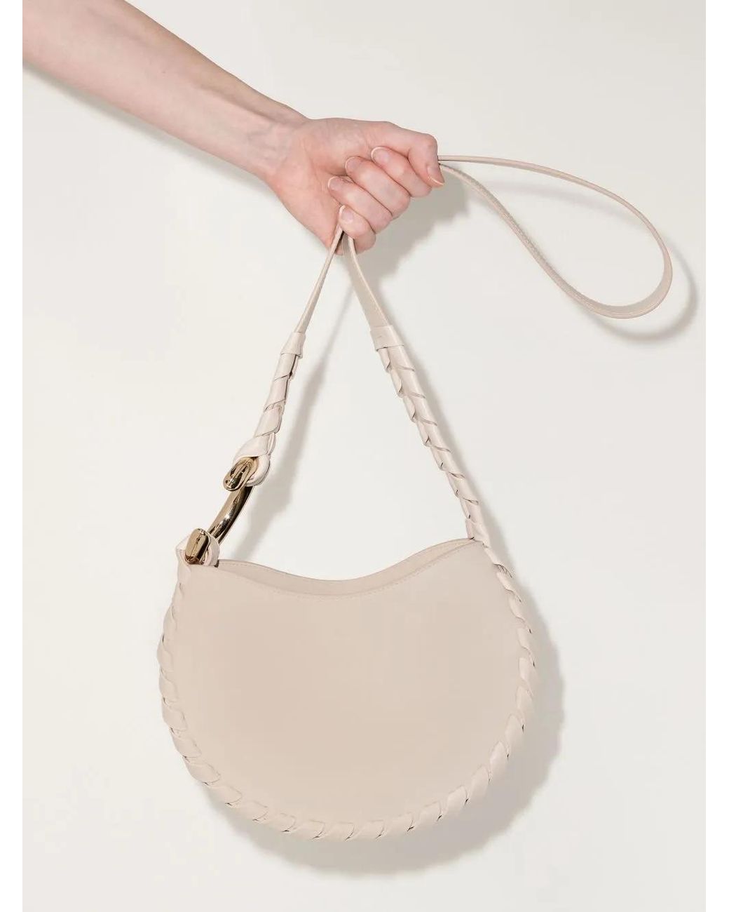 Chloé White Small Mate Cross Body Bag