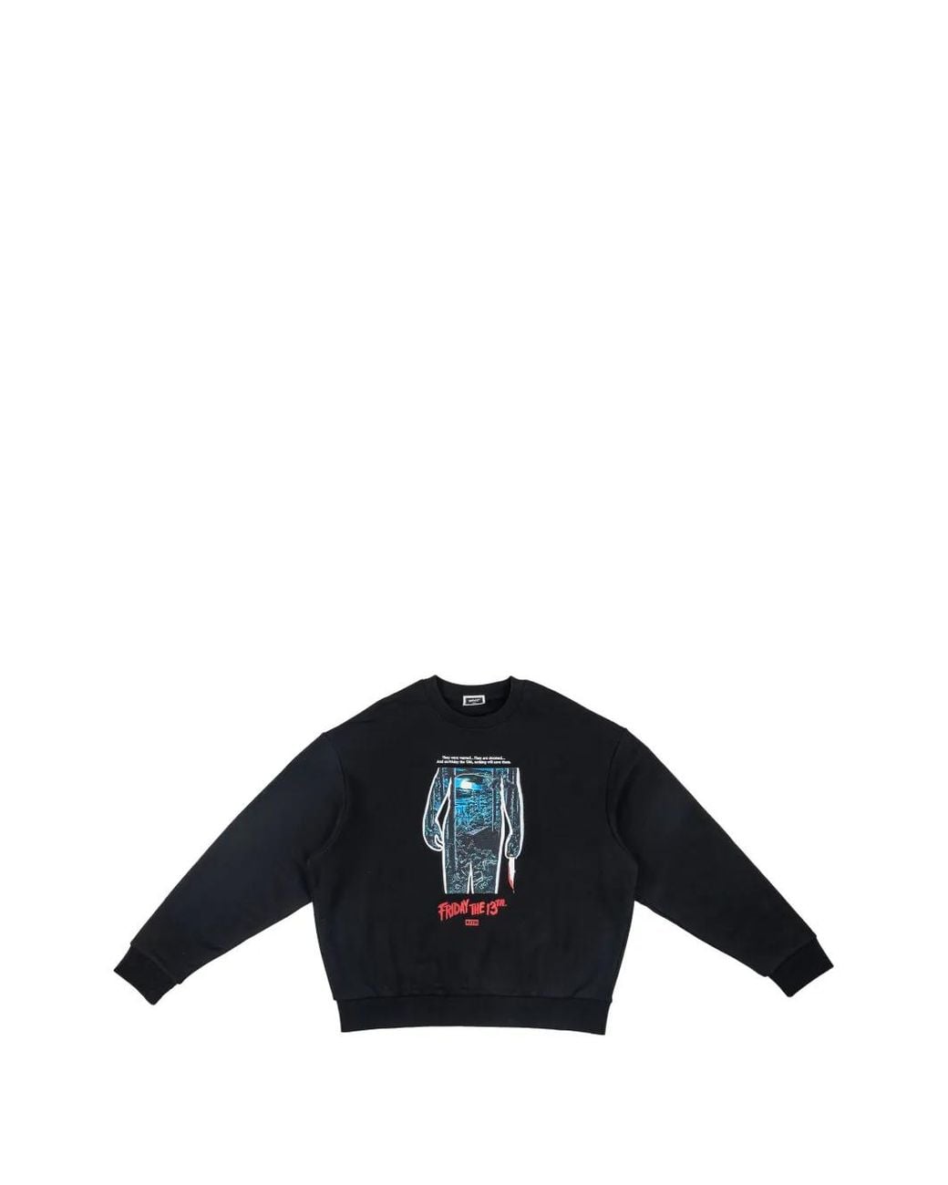 Kith Blue X Friday The 13Th Graphic-Print Sweatshirt for men