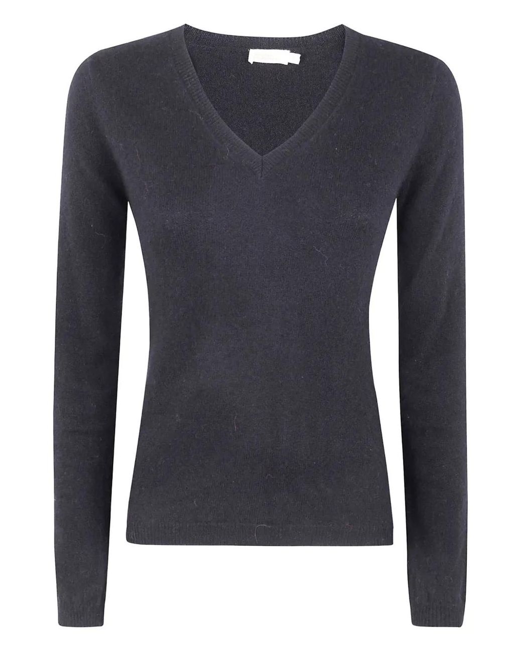 ABSOLUT CASHMERE Blue V-Neck Sweater