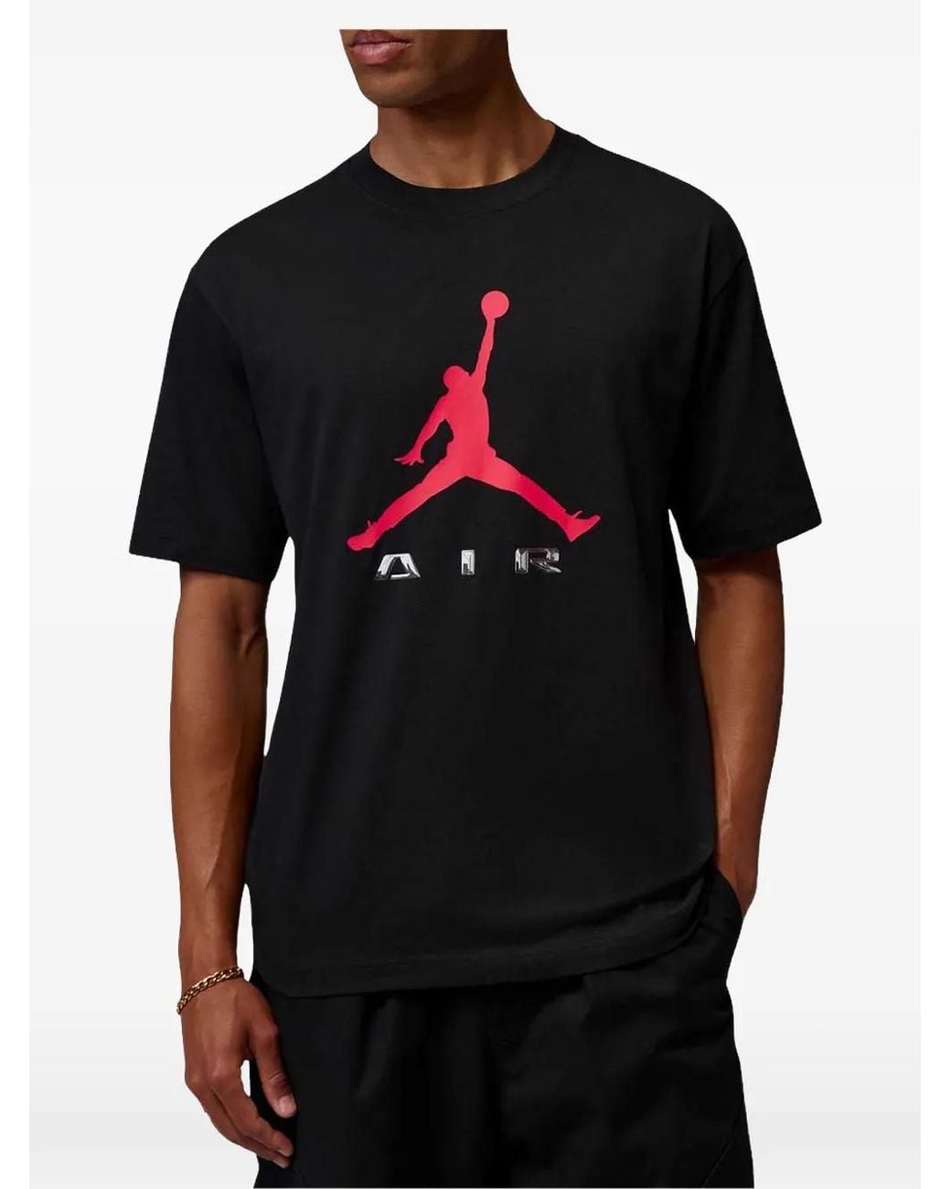 Nike Black Brooklyn Logo-Print T-Shirt for men