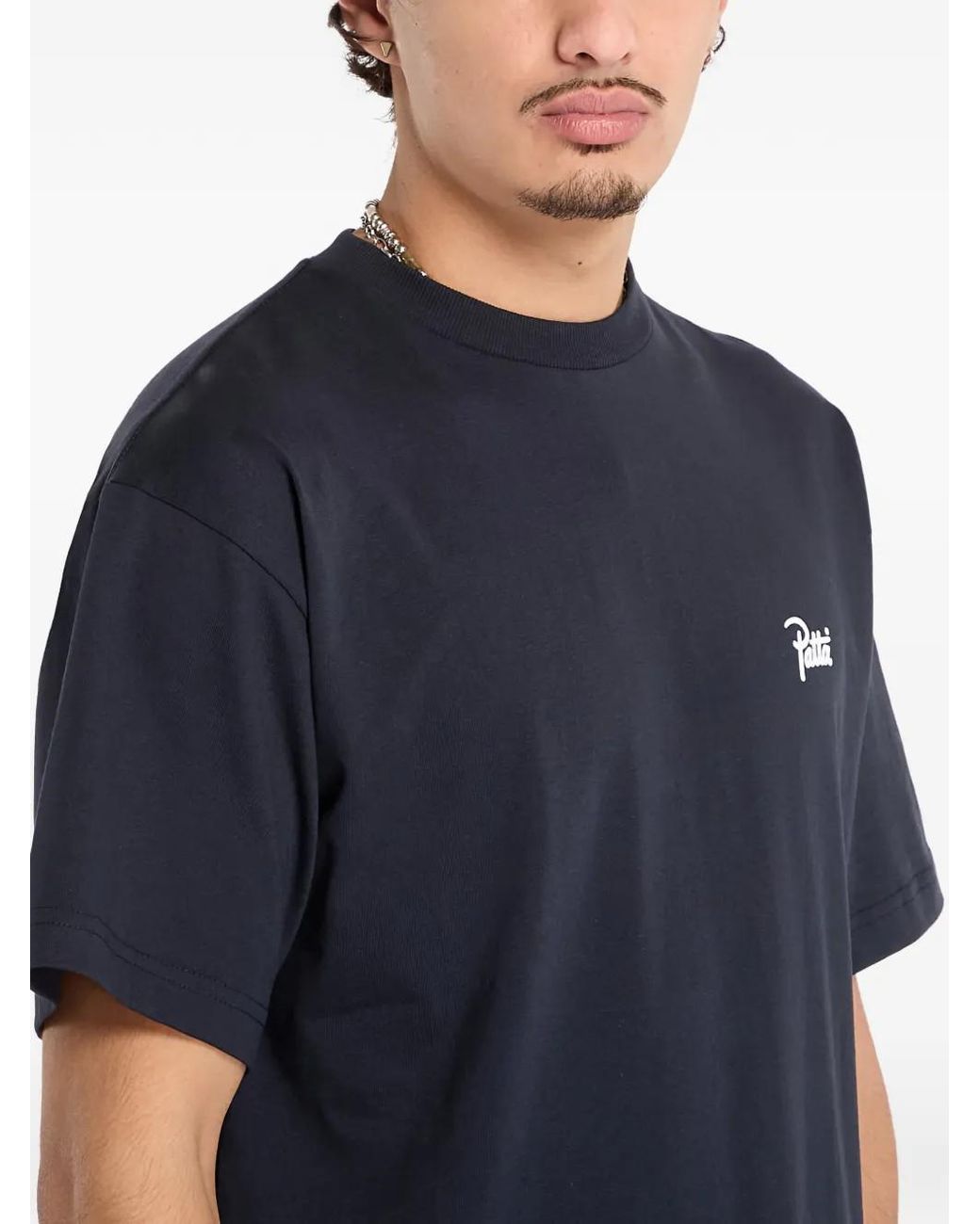 PATTA Blue Lighter Graphic T-Shirt