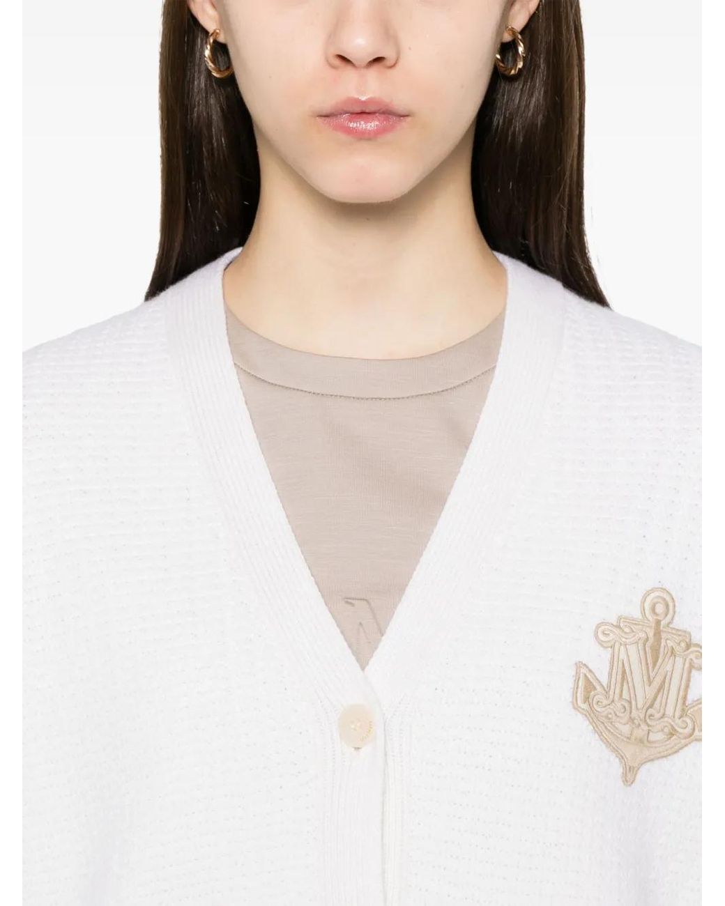 Max Mara Ravello Vest in het White