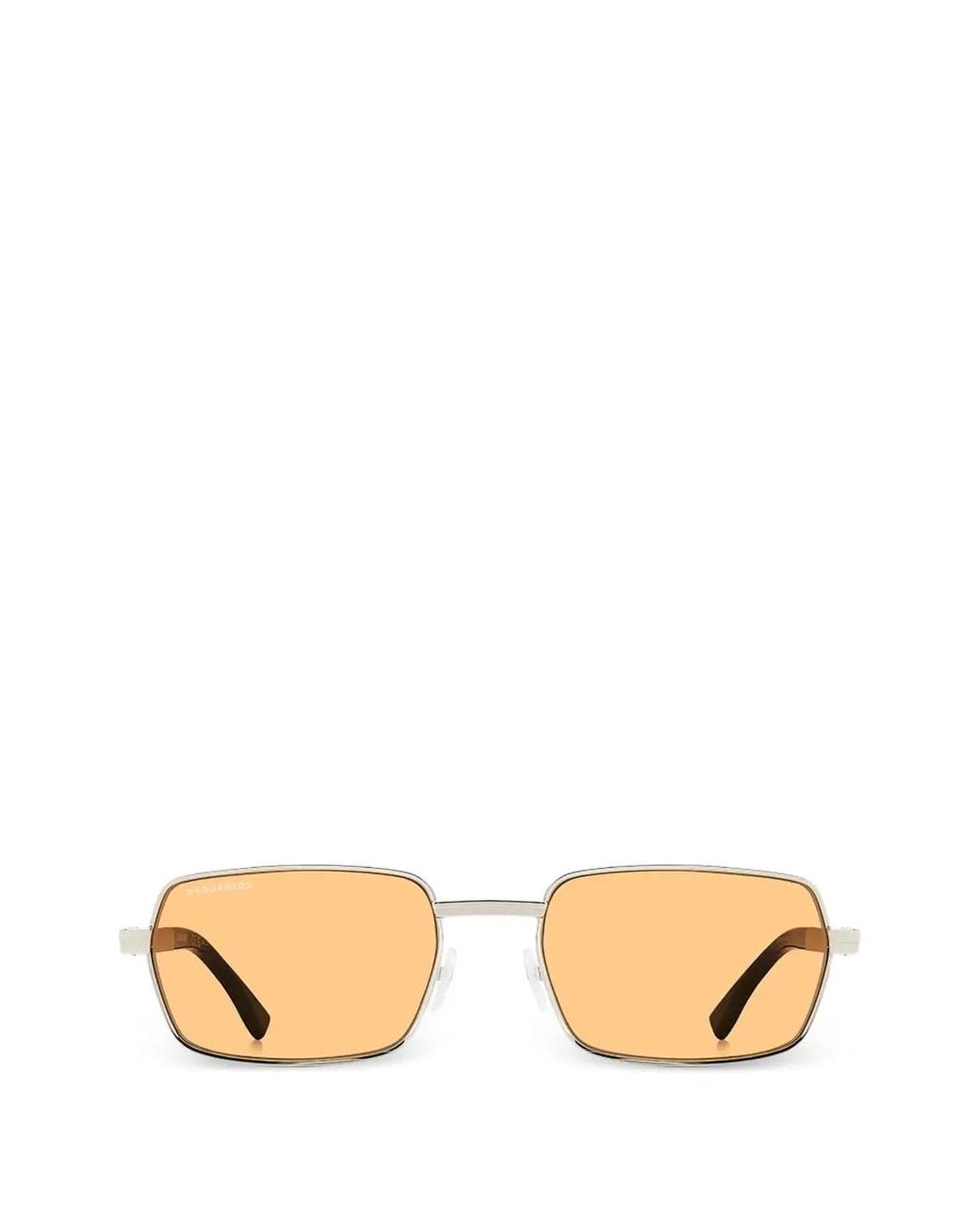 DSquared² Metallic Rectangle-Frame Sunglasses for men