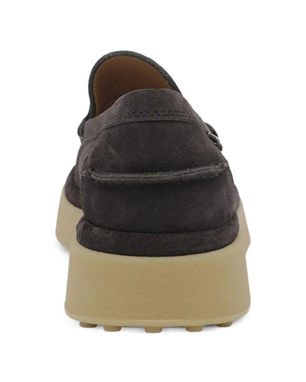 Tod's Black Suede Platform Loafers
