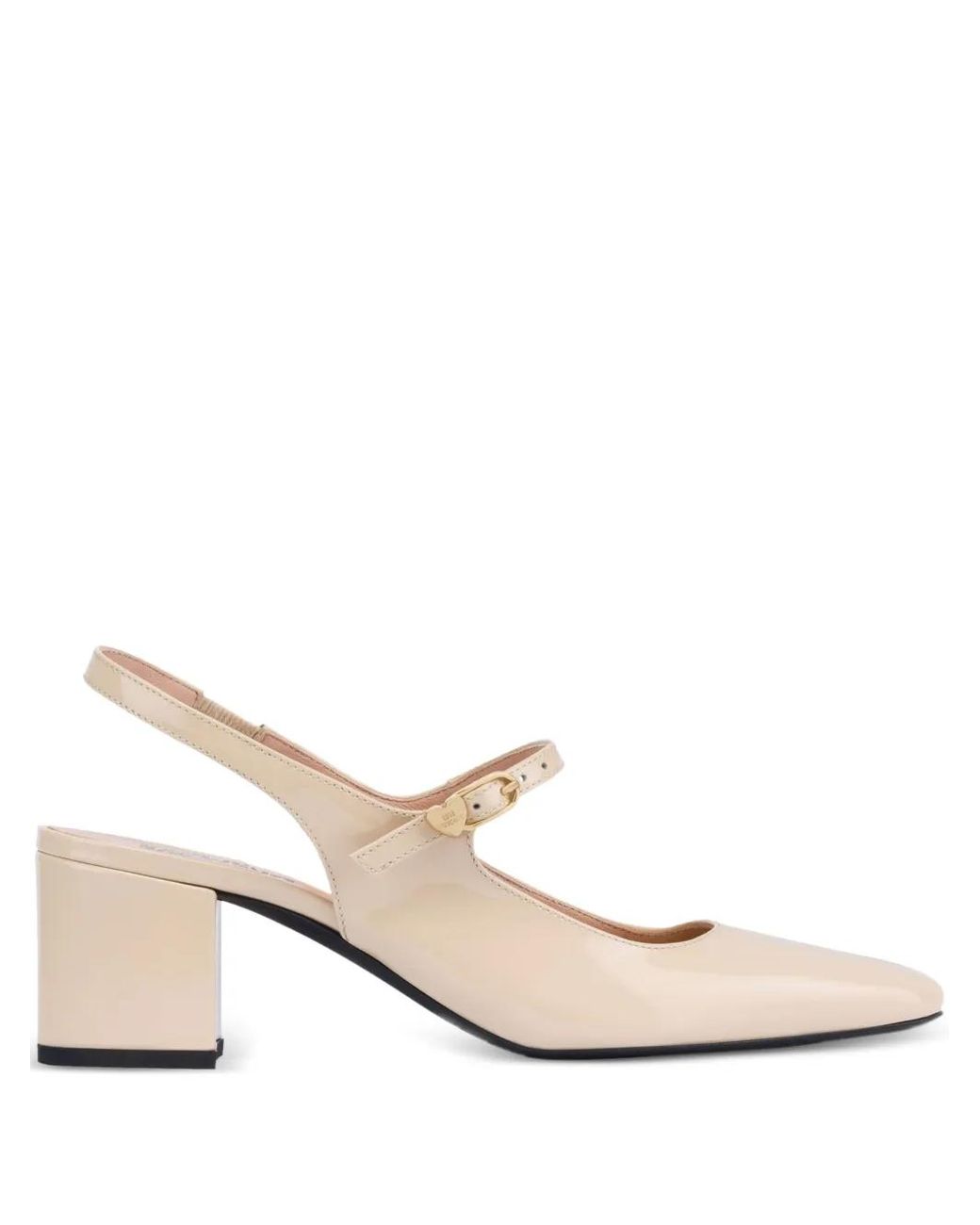 Love Moschino Natural Strap Pumps