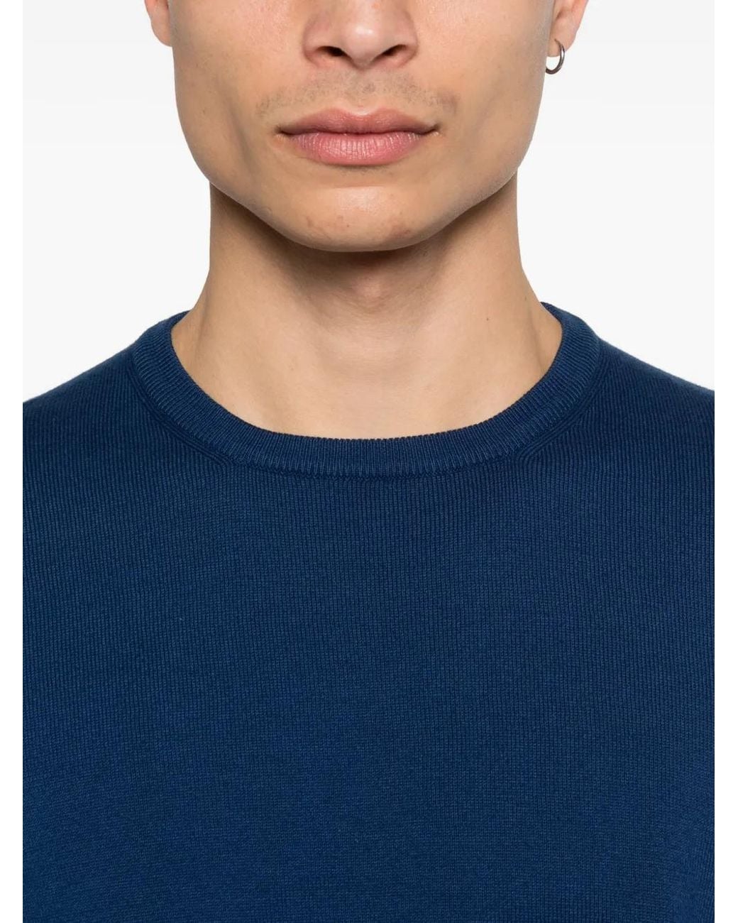 Fileria Blue Long-Sleeve Sweater for men