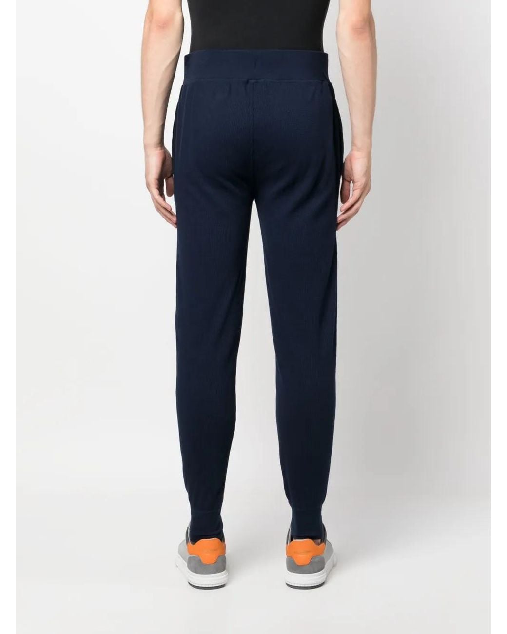 Polo Ralph Lauren Blue Waffle-Effect Pajama Trousers for men