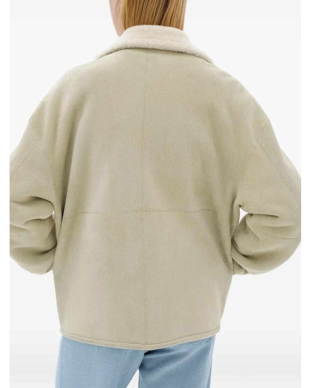 Auralee Natural Merino Mouton Jacket