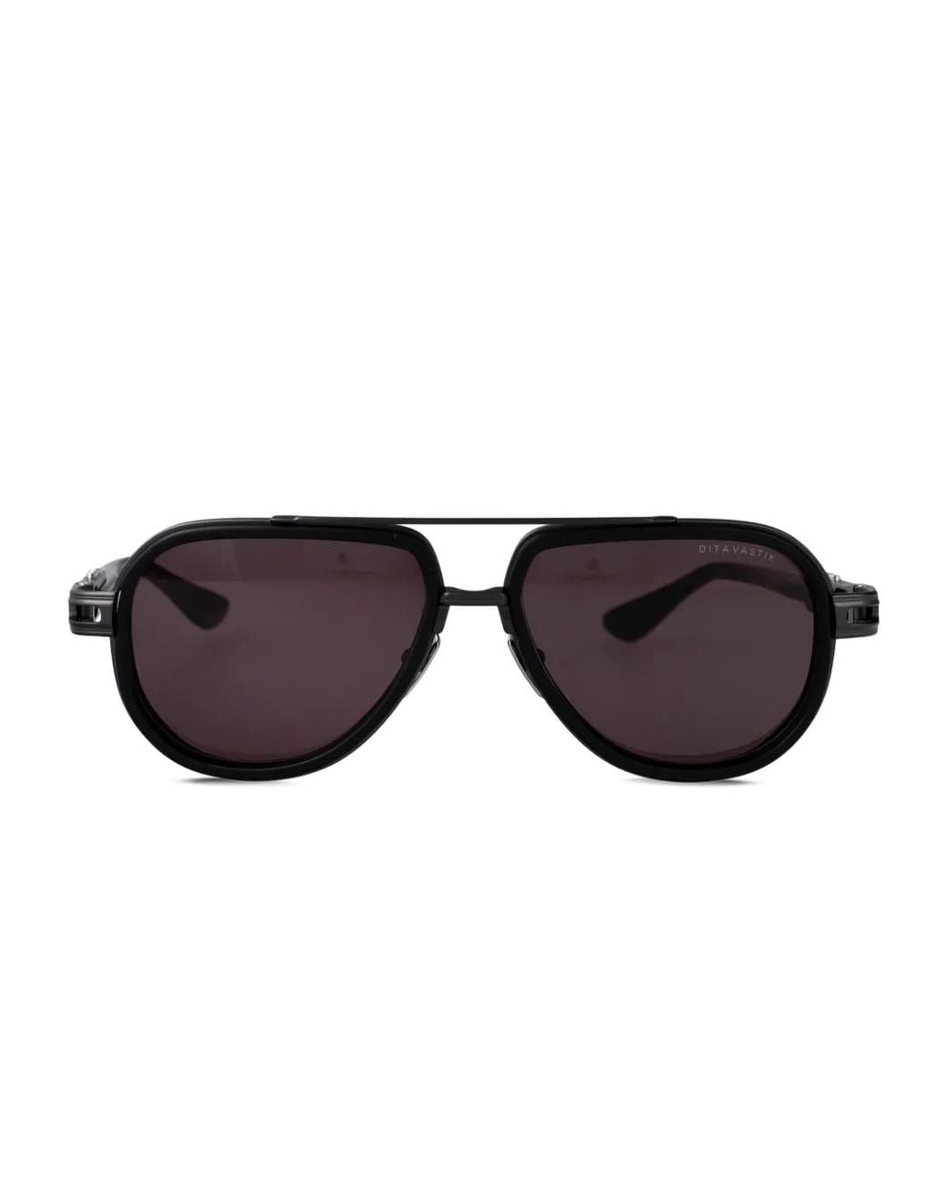 Dita Eyewear Black Vastik Dts441-A-02 Pilot-Frame Sunglasses