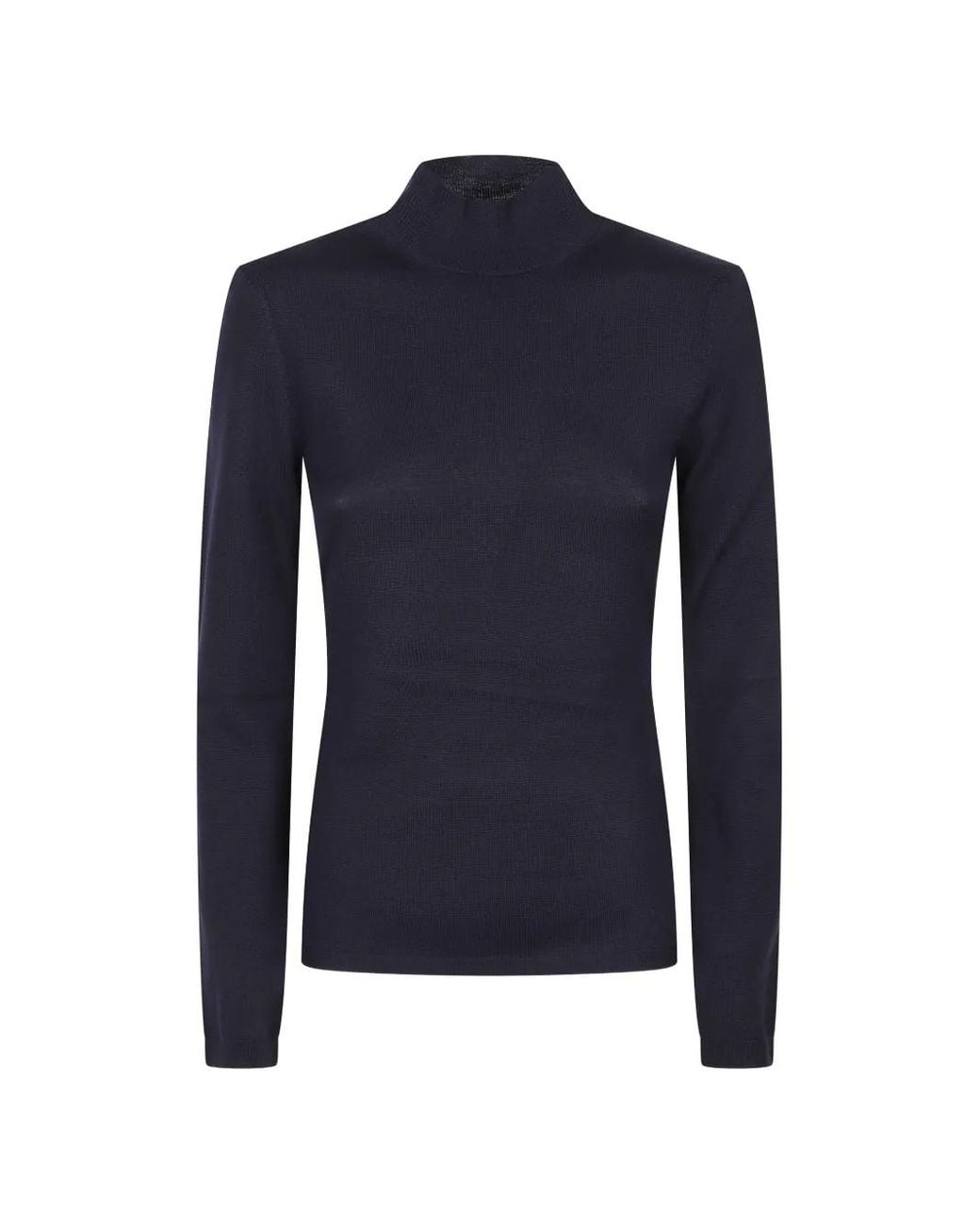 Jil Sander Blue Cut-Out Sweater